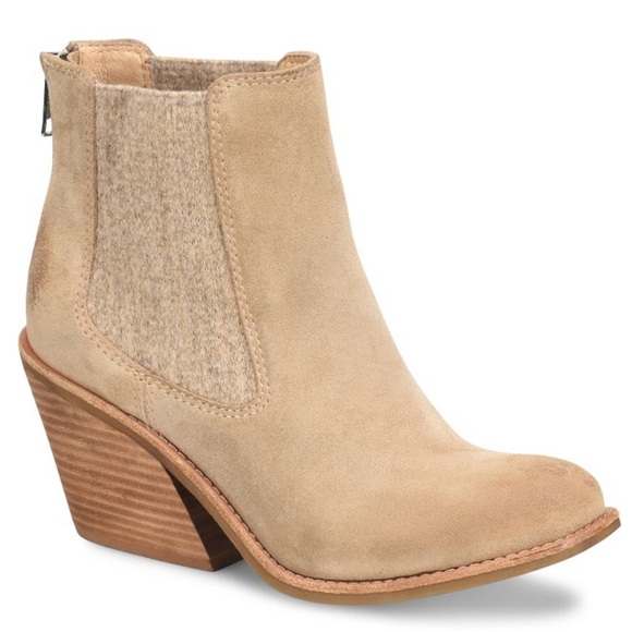 Sofft Tara Barley Suede Booties. - Picture 2 of 11